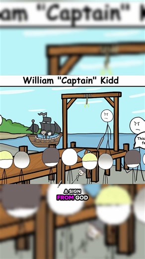 Captain Kidd’s Rope Snapped! Divine intervention? #education #crazy #lucky