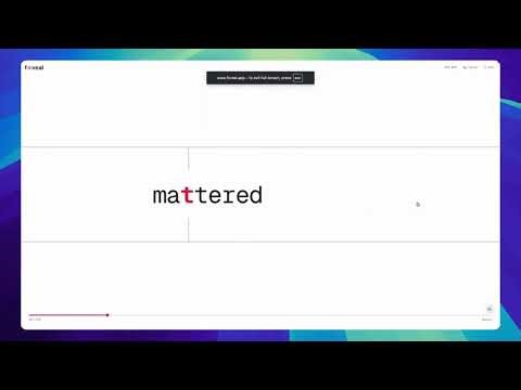 Foveal - App to help you read 3x faster