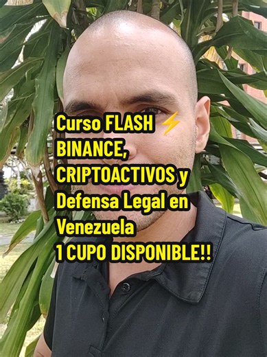 ¿Operas en Binance y te preocupa el acoso de las autoridades o el bloqueo de tus cuentas? 🛡️🇻🇪 ​No basta con saber hacer P2P; en el contexto actual de Venezuela, necesitas blindaje legal. Únete a nuestro Curso Flash Especializado: Binance, Criptoactivos y Defensa Legal, donde aprenderás a proteger tu patrimonio y tu libertad financiera con herramientas jurídicas sólidas. ​📚 Lo que aprenderás: - ​Marco Legal 2026: Estatus de la SUNACRIP y validez del USDT en contratos. - ​Compliance Bancario: