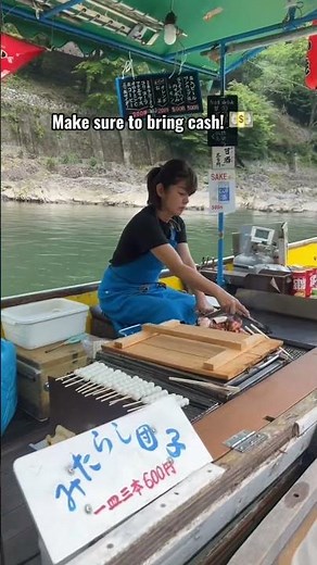 Hozugawa River Boat Ride in Kyoto, Japan #kyoto #japan #arashiyama #riverboat #thingstodoinjapan