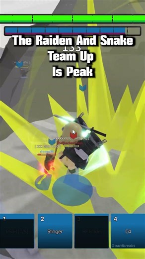 ABA Raiden And Snake Team Up Is Peak #roblox #anime #aba