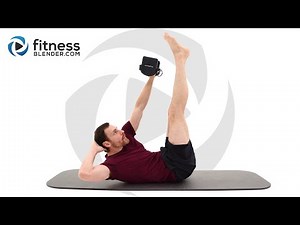 Intense 10 Minute Abdominal Strength Workout - At Home Functional Core Strength