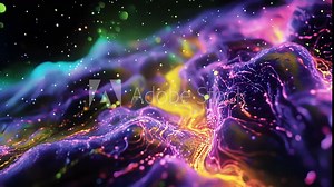 A fluorescent animation of the nuclear envelope revealing its selective permeability and transport of molecules.