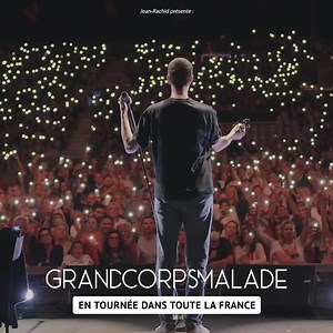 La tournée continue ! On se retrouve tout l’été sur la route des festivals, cet automne pour la suite de la tournée des Zénith et le 20 décembre à l’Accor Arena 🔥 On se voit où ? | Grand Corps Malade Officiel