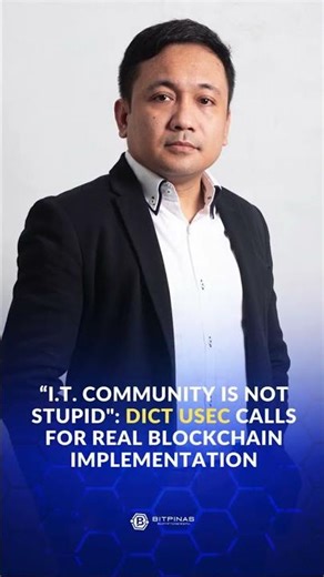 EXCLUSIVE: DICT Usec Almirol Calls for ‘Real Blockchain’ Implementation; Willing to Face Public Inqu