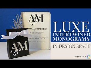 Brand New Cricut Monogram Trick to Level Up Your DIY