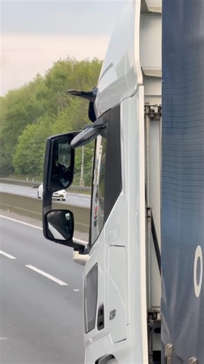 Camera mirror problem 🚛💨 #truckdriver #trucking