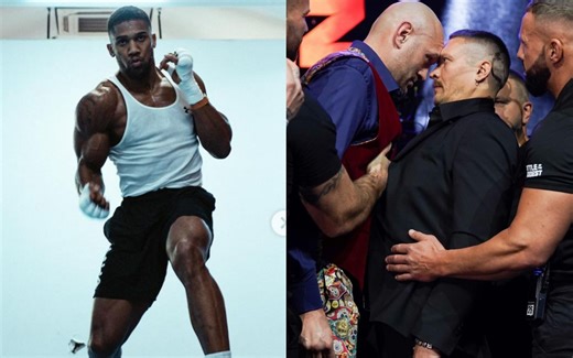 "He's top tier" - Anthony Joshua offers prediction for Tyson Fury vs. Oleksandr Usyk