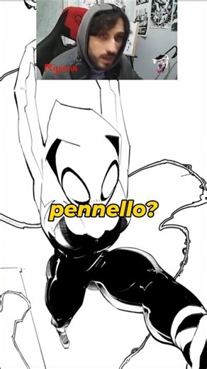 che pennelli uso per disegnare. #drawingprocess #indiecomics #art