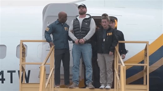 VIDEO: FBI footage captures Ryan Wedding's dramatic return to US following arrest