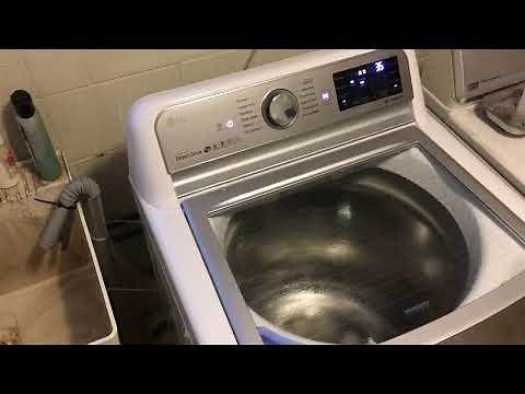 LG Washer Tub Clean