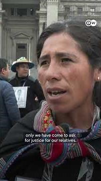 Peru: Anti-government protesters clash with police | DW News