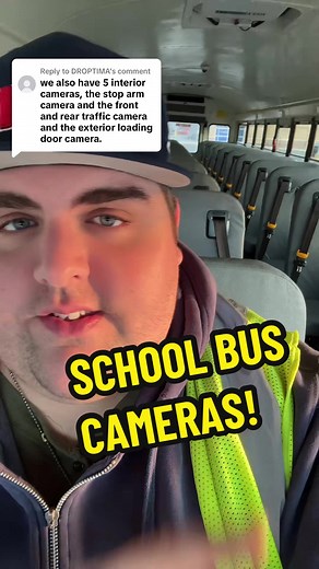 Replying to @DROPTIMA #fyp #schoolbus #schoolbusdriver | security cameras