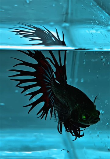 KCT Vampir Hulk: The Ultimate Crown Tail Betta Fish