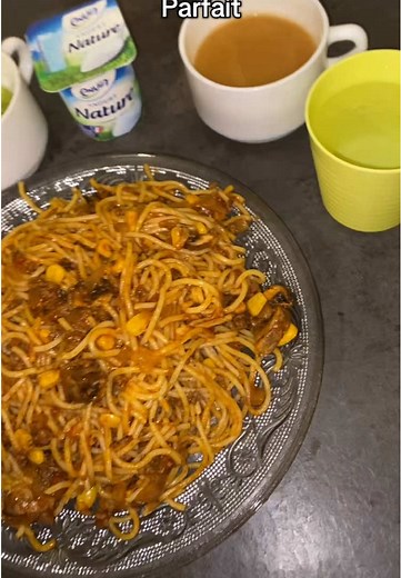Repas du soir pour enfant : Spaghettis et plus
