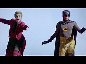 Joker & Batman Surfing-(Batman 1966 TV Series)