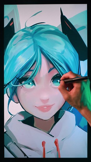 HAPPY BIRTHDAY MIKU! ✨ #art #digitalart #miku