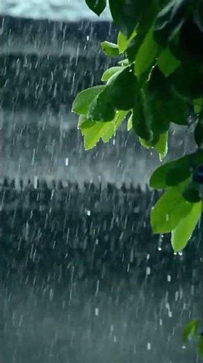 60 Seconds 🌧️ Heavy Rain on Roof | Deep Relaxing Ambience for Sleep & Meditation