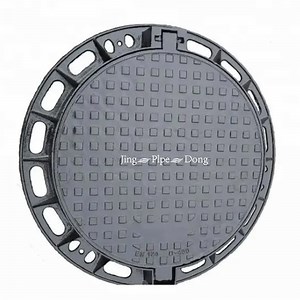 [Hot Item] 60X60 Ductile Iron Manhole Cover and Drain Grating Iron Manhole Cover En 124 D400