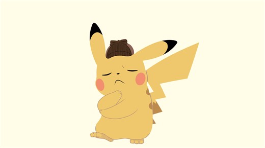 Detective Pikachu is solving a mystery. 🤔💭 Looking like a true detective in that thinking pose! 😎 #DetectivePikachu | Pokémon Singapore