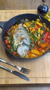 Sea bream 🐟 - Fish Recipe #cooking #food #recipes #recipe #fish #fishing #food #foodie #foodlover