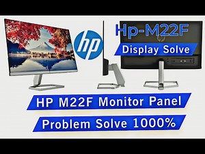 HP M22F Monitor Display Problem Fixed | 100% Solution | Full Repair Guide 22" FHD 75HZ IPS Panel