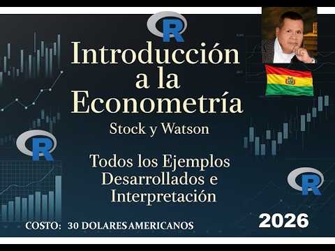 INTRODUCCION A LA ECONOMETRIA STOCK Y WATSON