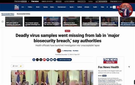 ‼️THE HANTAVIRUS HEIST: 323 Vials "Missing" from Queensland Lab! 👀The "global emergency" we are watching unfold isn't a series of unfortunate events—it's a synchronized, manufactured script. While the WHO attempts to gaslight the world into believing this is a "novel" cruise ship outbreak, the receipts from Australia prove that the materials for this crisis were "lost" by the establishment long ago.A major biosecurity breach has been exposed in Queensland, Australia, and the implications are nu