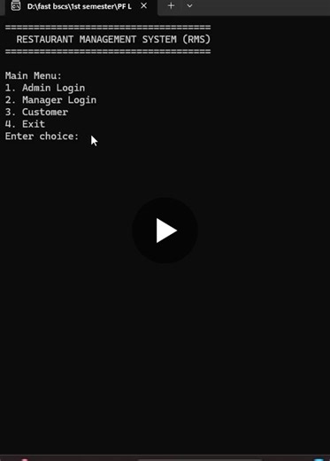 C Project: Restaurant Management System in Pure C | Jatin Kumar posted on the topic | LinkedIn
