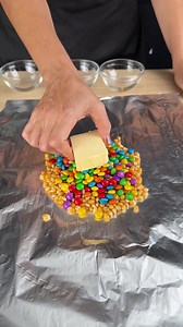 Colorful sweet popcorn made in a pan. | The Recipe Lady