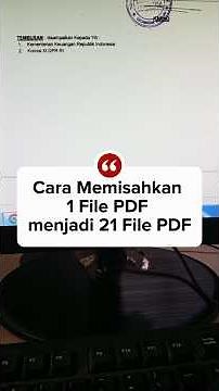 How to Split 1 FDF File into 21 PDF Files #tutorial