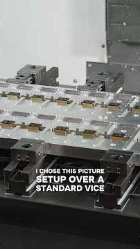 Stop wasting time on multiple setups #haascnc #haasautomation #haastooling #haas #manufacturing #fyp