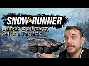 Tuz 420 Tatarin Location and Quarry Unlock Guide. SnowRunner Ep6.