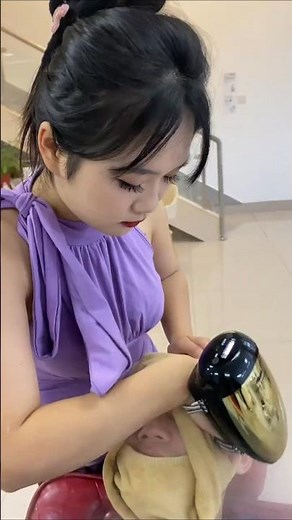 Relaxing ASMR Barber Shaving Sleep #Shorts #ShortsVideo