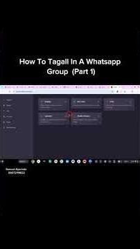 How to tag everyone in a WhatsApp group #short #viralshorts #trending #viral #whatsappautomation