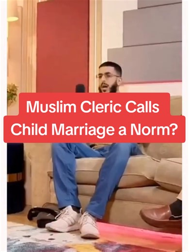 Ali Dahwah Unfazed With Child Marriage in Islam Muhammad's example for all Muslims? #dahwah #foryou