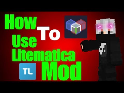 How to Use Litematica Mod In Minecraft Tlauncher|•Tutorial•|Minecraft|Tlauncher|