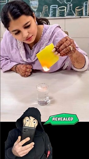 Invisible Flame: Magic Trick Revealed 🪄🔥 #tricks #magic #magictricks #foryou