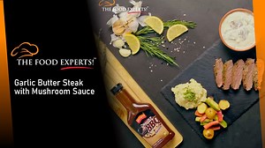 72 reactions · 28 comments | Slice into this juicy garlic butter steak, paired with creamy mash potatoes and savory mushroom sauce. A luxurious feast for meat lovers! | The Food Experts | Facebook