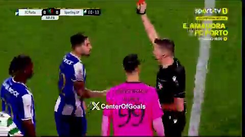 Alan Varela was telling the referee to go and watch the VAR after he was sent off but the referee refused to listen to him. It was a straight red card challenge