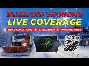 Iowa Winter Weather LIVE — Snow, Ice, Fog, High Winds, Road Conditions & Live Radar