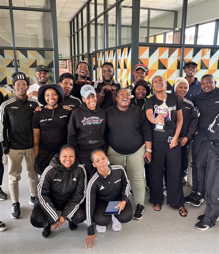 Meet some of our Safe-Hub coaches part of the small circle that keeps our community strong.😄🤩 The ones who will always “Sabela” (respond) when you call for guidance, support or assistance. From the field to the Youth Café, they’re always ready to show up for the young people in our community. #SafeHub #MeetMySmallCircle #Sabela #YouthDevelopment #Soweto