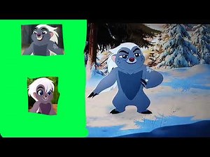 The Lion Guard Bunga And Binga Vs Mama Binturong With Healthbars