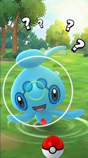 🤫MOST AWAITED mythical phione in pokemon go.