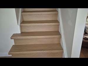 Full Guide to Installing LVP Stair Treads with DIY White Risers