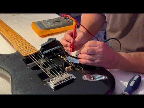 opening up my old electric guitar!