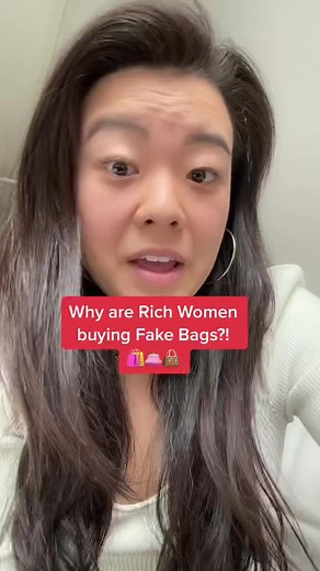 1.5M views · 9.4K reactions | Why are rich women buying fake bags!?...