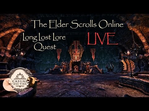 ESO Long Lost Lore Quest LIVE The Elder Scrolls Online