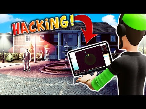 I HACKED INTO THE BIGGEST MANSION EVER! (Thief Simulator Gameplay)