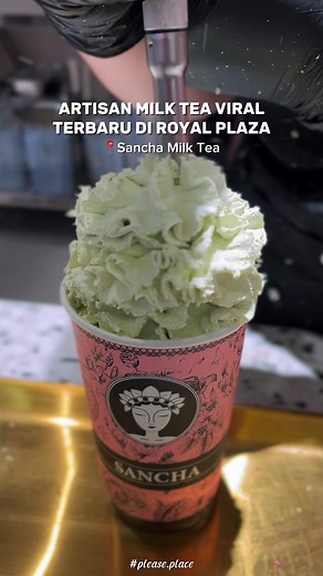 Sancha Milk Tea Resmi Hadir di Royal Plaza Surabaya